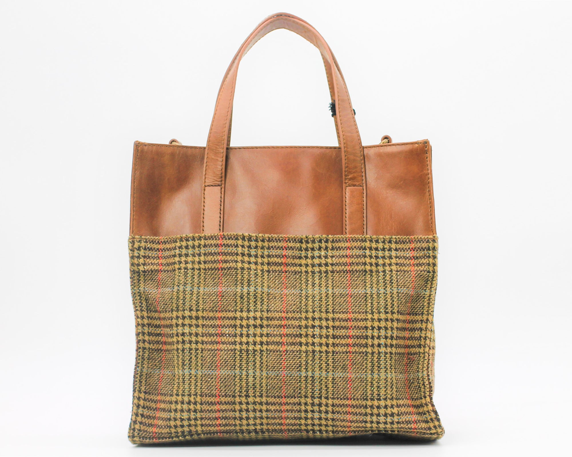 Sofia Crossbody Tote / Plaid