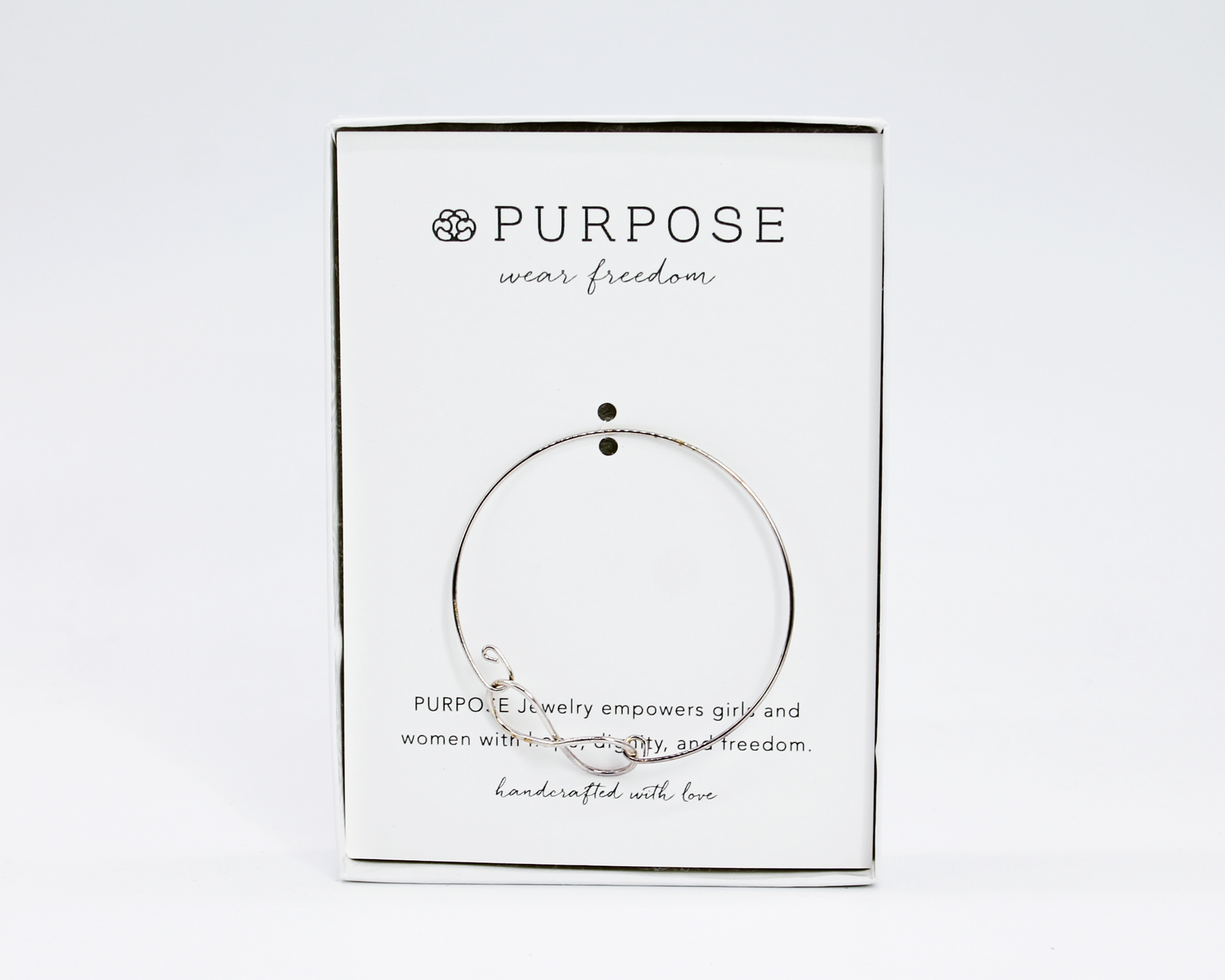 Infinity Bracelet / Sterling Silver