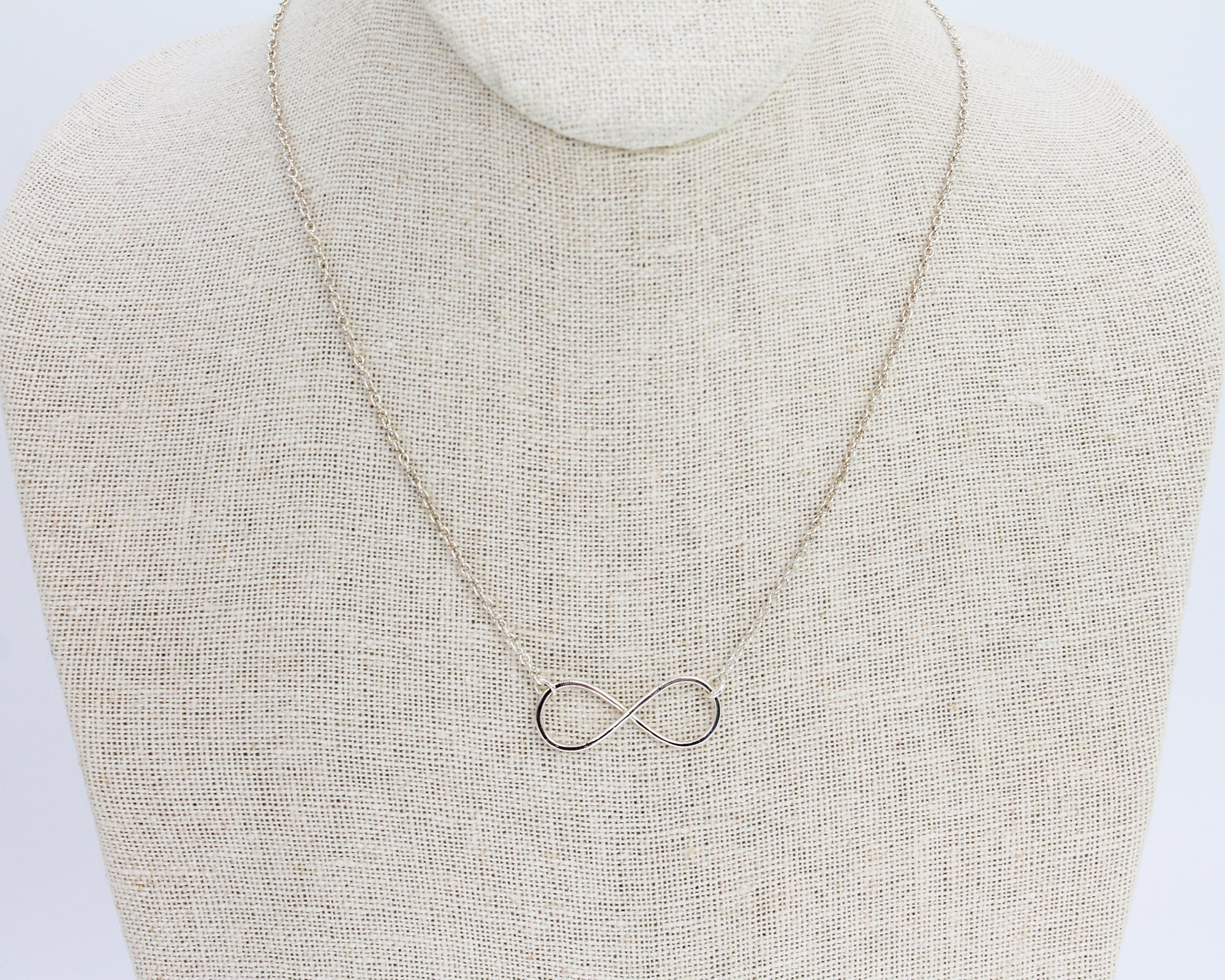Infinity Necklace / Sterling Silver