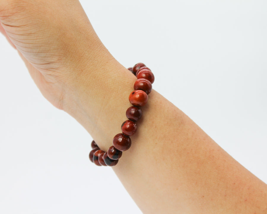 Acai Bracelet / Rust Red