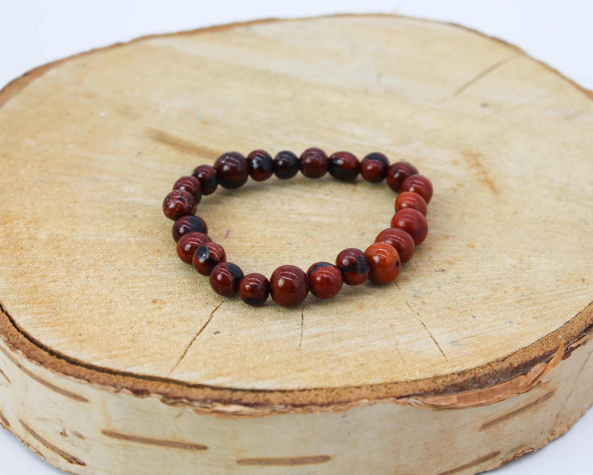 Acai Bracelet / Rust Red
