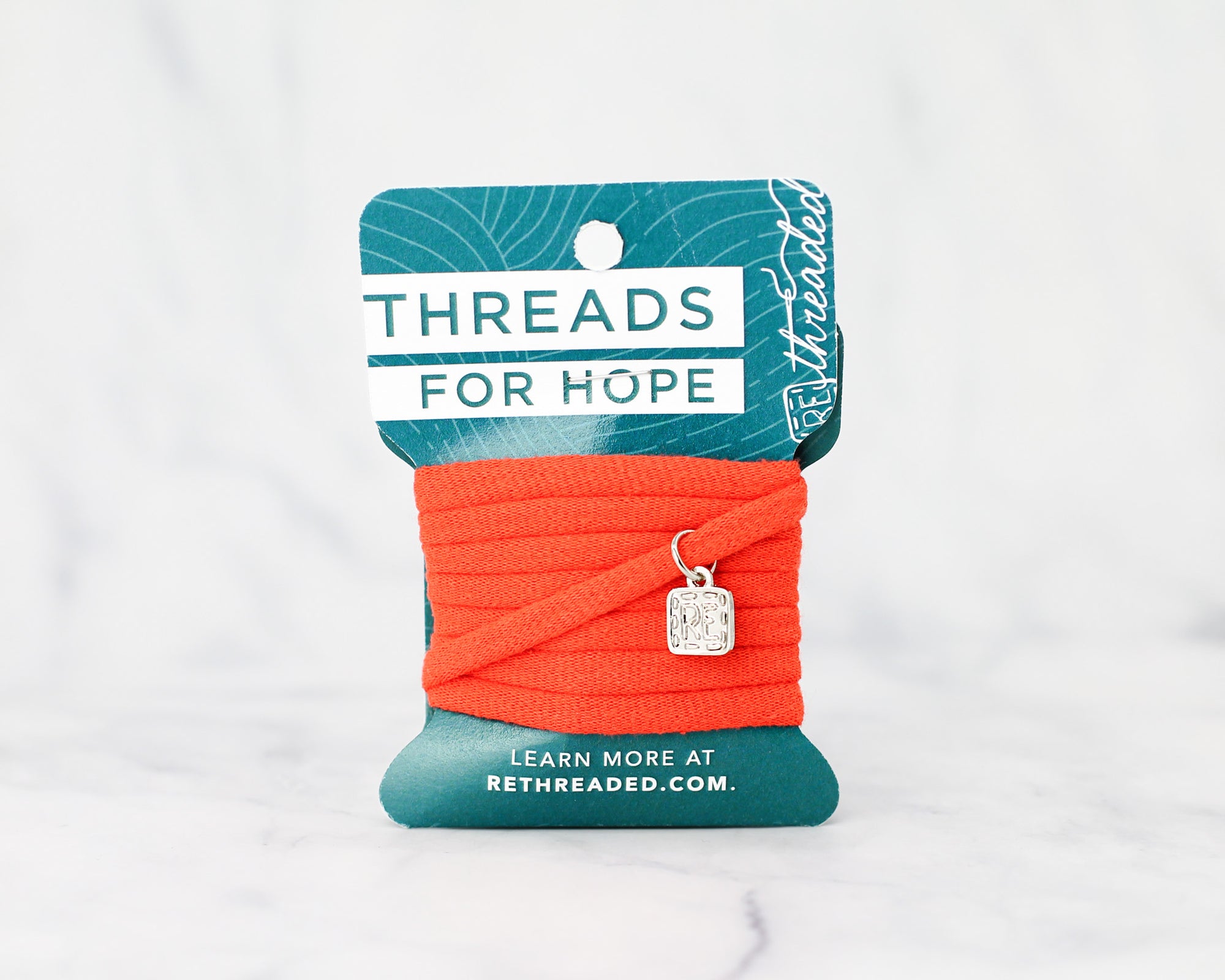 Threads for Hope Bracelet / Tangerine