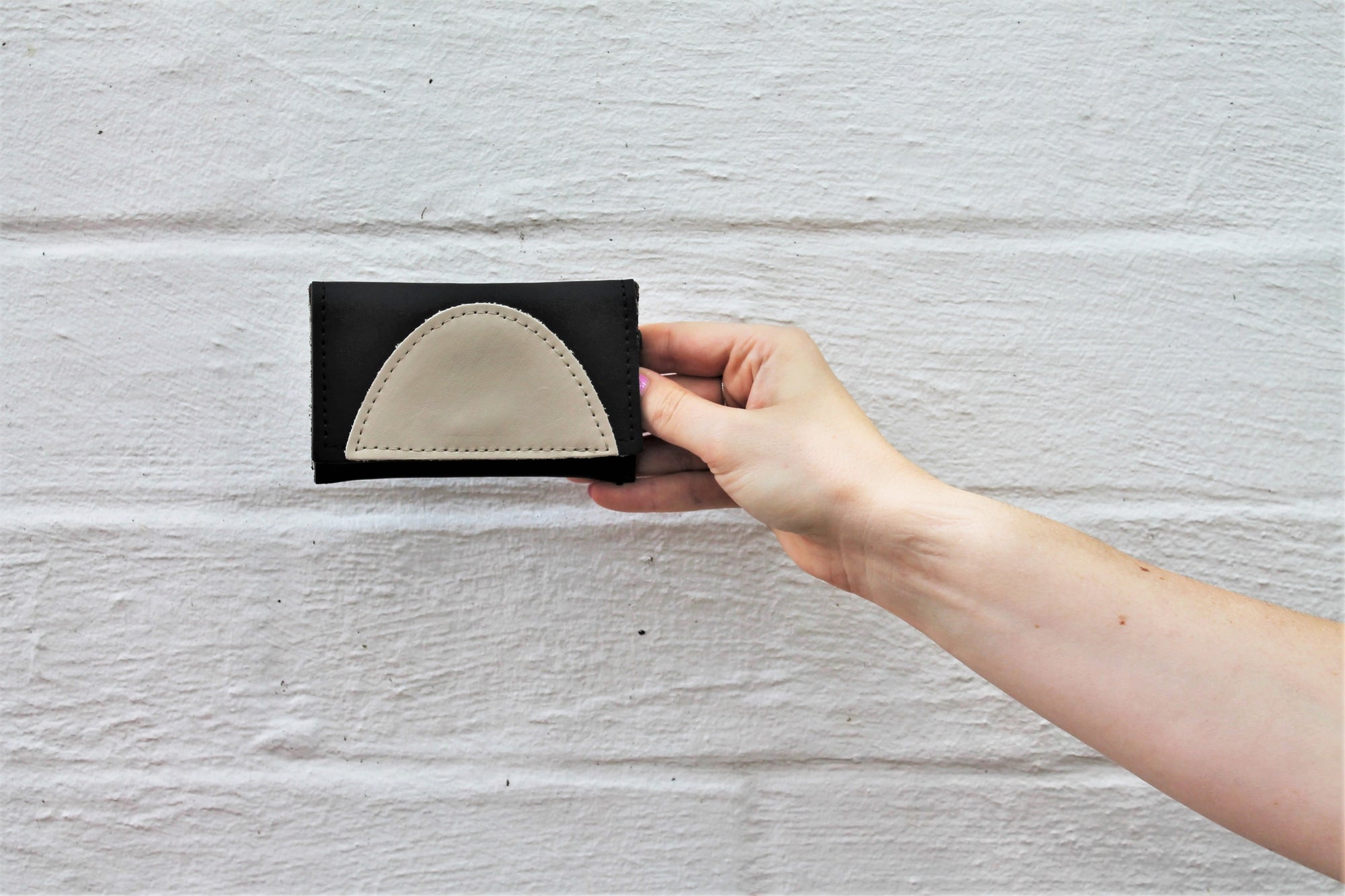 Applique Wallet-Truffle/Fawn Elemental