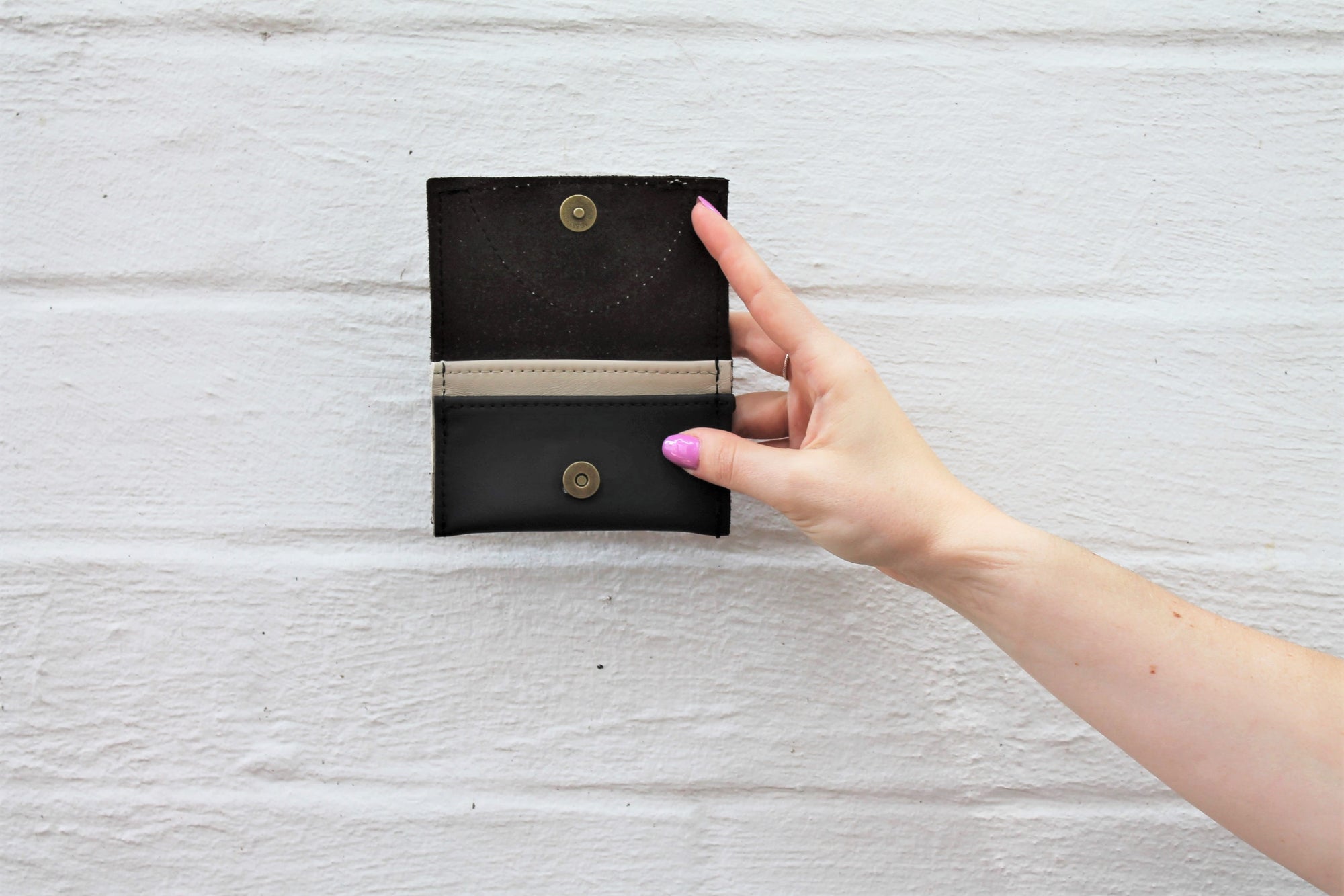 Applique Wallet-Truffle/Fawn Elemental