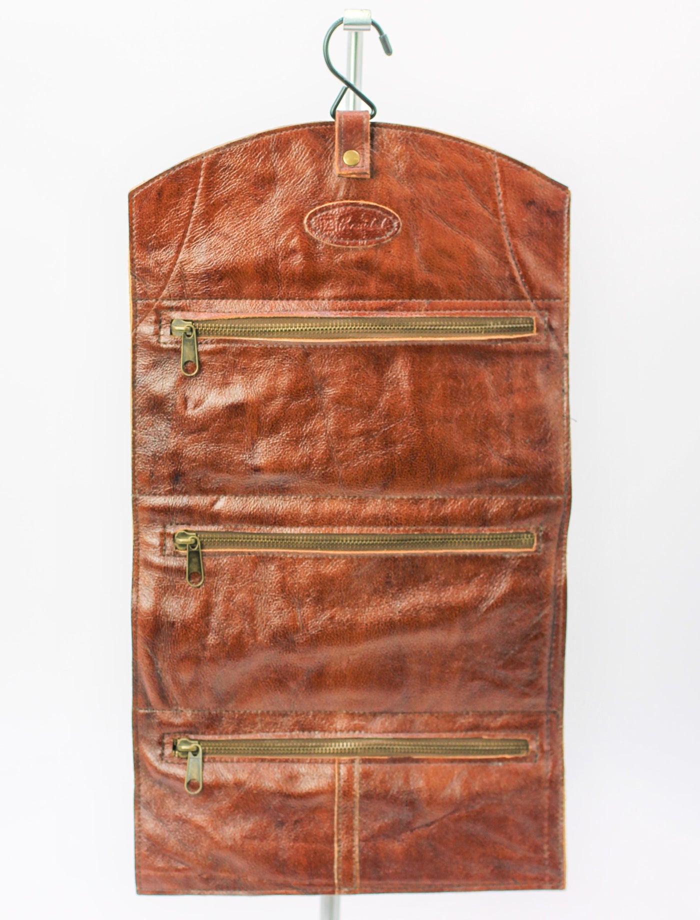 Rolled Toiletry Bag Whiskey