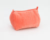 Velvet Cosmetic Pouch / Coral