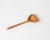 Hand-carved heart shaped tea spoon