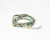 Joy Starfish Pendant Wrap Bracelet / Turquoise