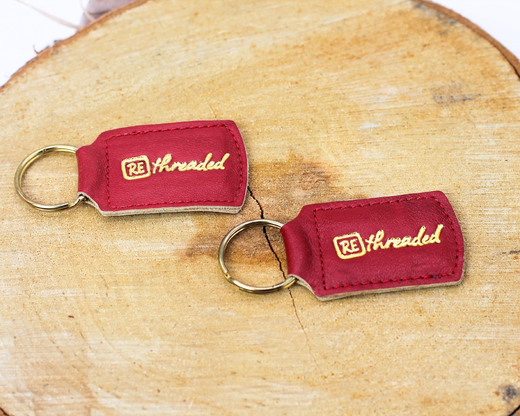 Poinsettia Holiday Key Tag