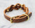 Braided Leather Dog Collar / Small
