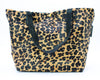 Hair On Leather Tote / Leopard