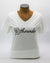 RE Logo Tee V-neck White L