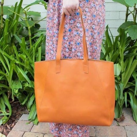 Cecilia Tote Cognac