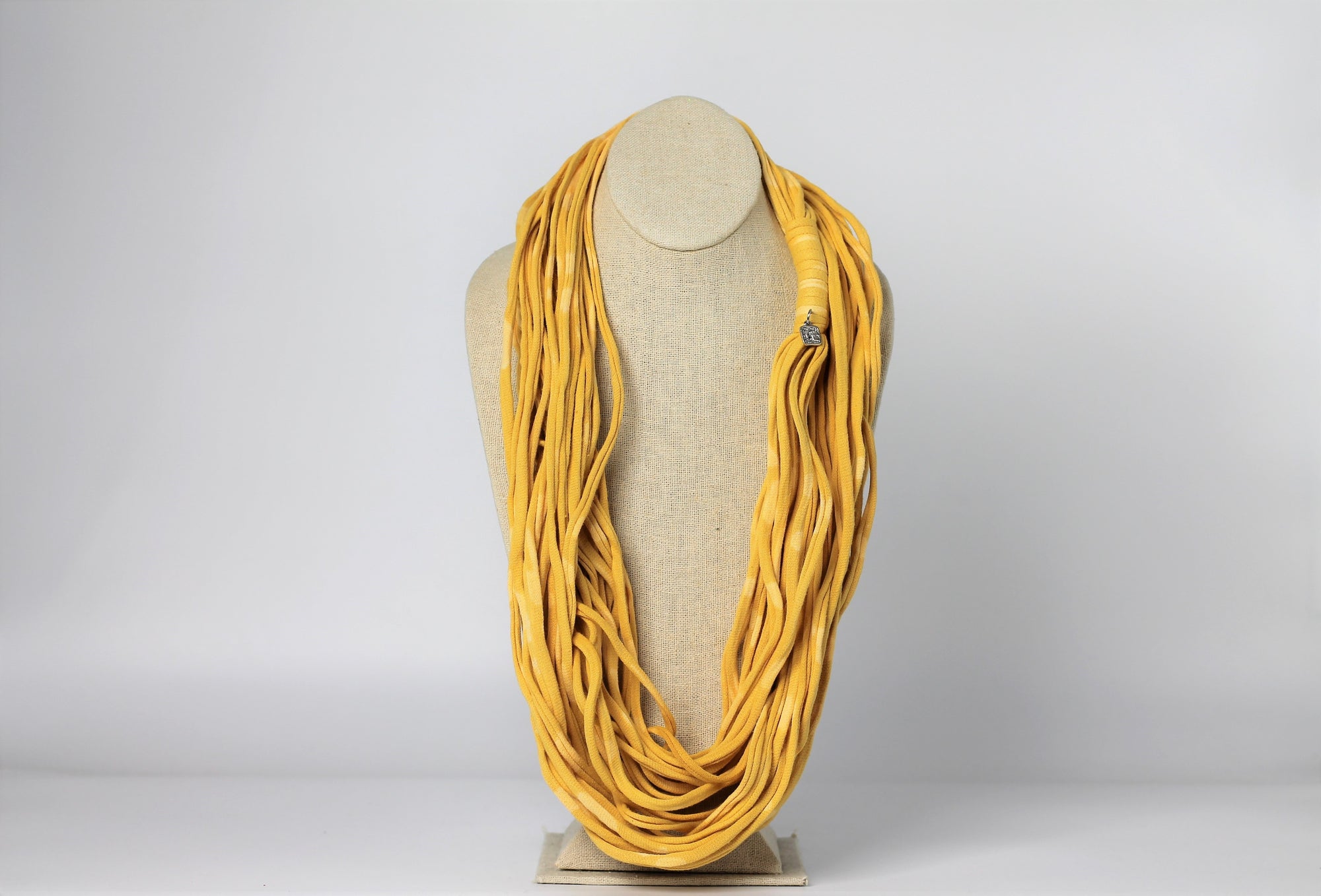 Hand Dyed Grace Scarf Harvest Sun