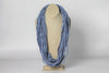 Hand Dyed Grace Scarf Lapis Blue