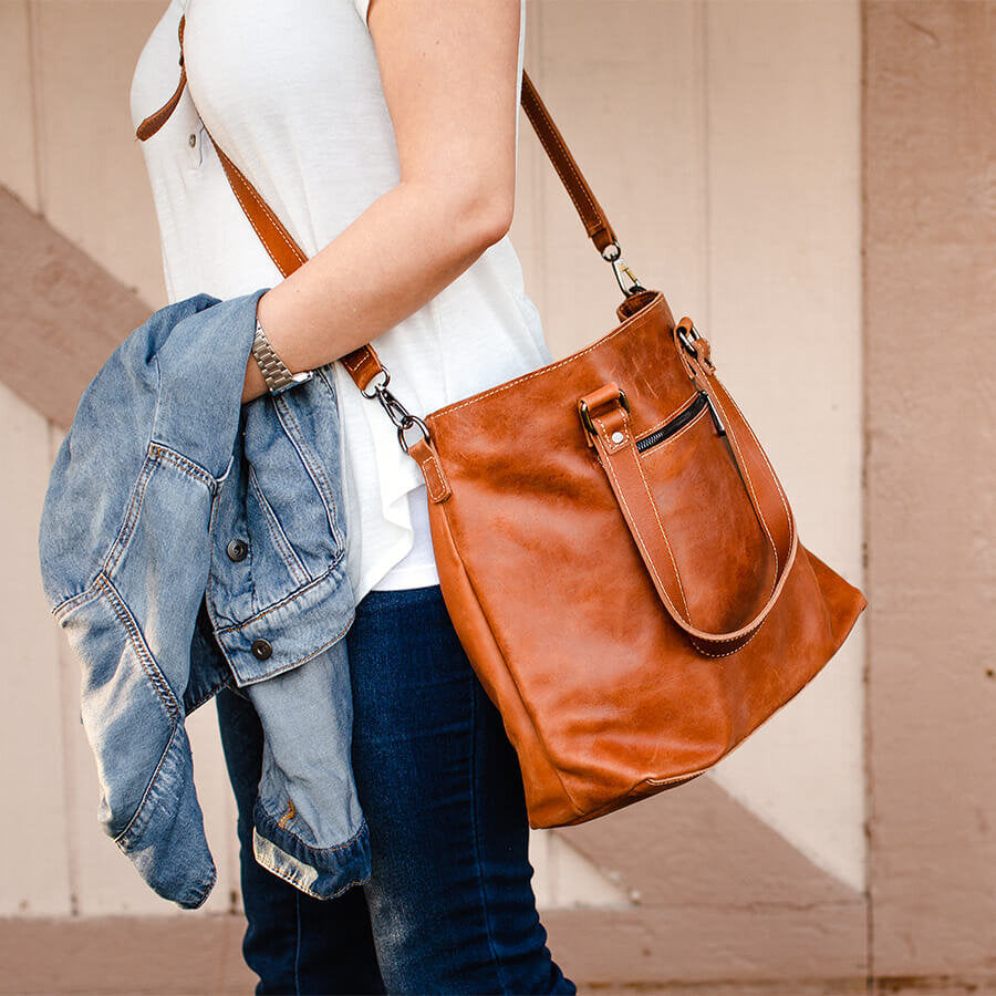 Beza Tote / Large/ Gray