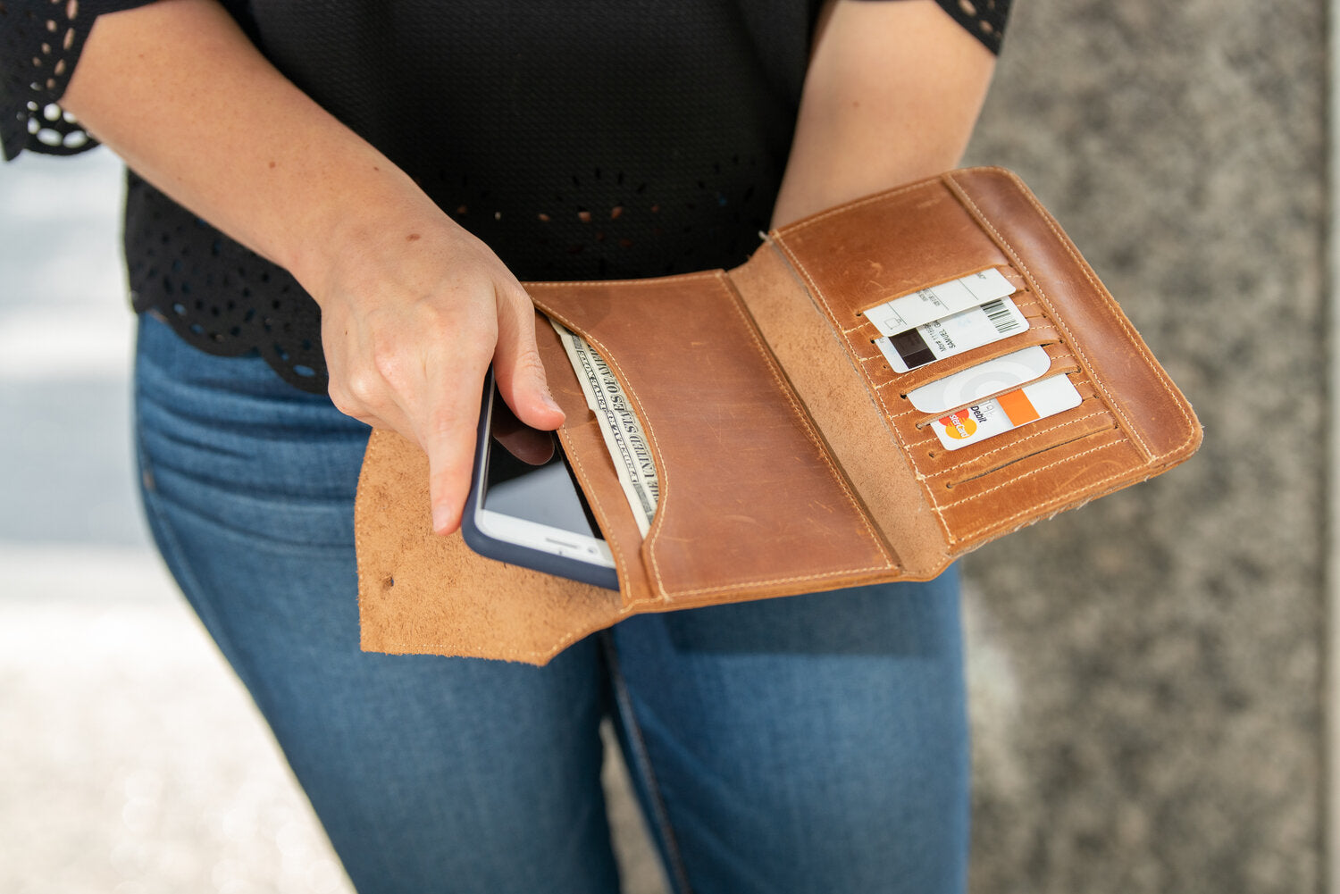 Envelope Wallet / Gray