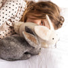 Hand Felted Toy / Large/  Grey Bunny