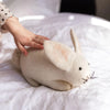 Hand Felted Toy / Large / White Bunny